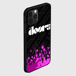 Чехол для iPhone 12 Pro Max The Doors rock legends посередине, цвет: 3D-черный — фото 2