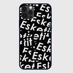 Чехол для iPhone 12 Pro Max Esskeetit rap, цвет: 3D-черный