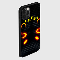 Чехол для iPhone 12 Pro Max CS go electrix shot, цвет: 3D-черный — фото 2