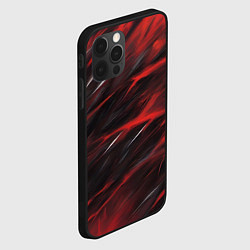 Чехол для iPhone 12 Pro Max Красный шторм, цвет: 3D-черный — фото 2