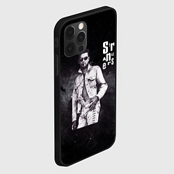 Чехол для iPhone 12 Pro Max Depeche Mode - Dave Gahan strangers pistol, цвет: 3D-черный — фото 2