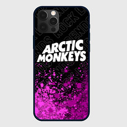 Чехол для iPhone 12 Pro Max Arctic Monkeys rock legends посередине, цвет: 3D-черный