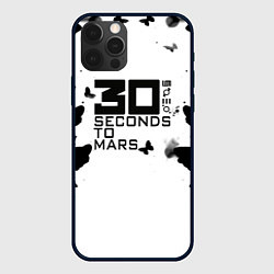 Чехол для iPhone 12 Pro Max 30 Second to mars buterfly, цвет: 3D-черный