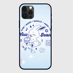 Чехол для iPhone 12 Pro Max Newjeans bunny, цвет: 3D-черный