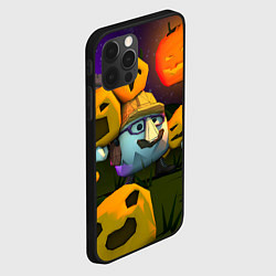 Чехол для iPhone 12 Pro Max Гарибальди Хэллоуин, цвет: 3D-черный — фото 2