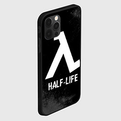 Чехол для iPhone 12 Pro Max Half-Life glitch на темном фоне, цвет: 3D-черный — фото 2