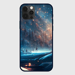 Чехол для iPhone 12 Pro Max Сказочный лес, цвет: 3D-черный