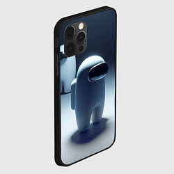 Чехол для iPhone 12 Pro Max Among us - fantasy - ai art, цвет: 3D-черный — фото 2