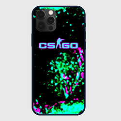 Чехол для iPhone 12 Pro Max Counter strike neon skin, цвет: 3D-черный