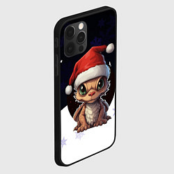 Чехол для iPhone 12 Pro Max Новогодний символ 2024, цвет: 3D-черный — фото 2