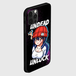 Чехол для iPhone 12 Pro Max Undead Unluck - Characters, цвет: 3D-черный — фото 2