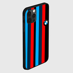 Чехол для iPhone 12 Pro Max BMW sport line car, цвет: 3D-черный — фото 2