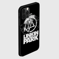 Чехол для iPhone 12 Pro Max Linkin Park рэп-метал, цвет: 3D-черный — фото 2