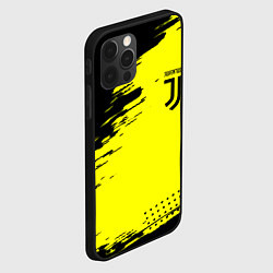 Чехол для iPhone 12 Pro Max Juventus спортивные краски, цвет: 3D-черный — фото 2