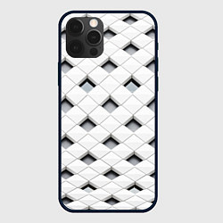 Чехол для iPhone 12 Pro Max Quatro, цвет: 3D-черный