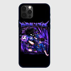 Чехол для iPhone 12 Pro Max Бачира - Блю Лок, цвет: 3D-черный
