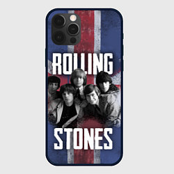 Чехол для iPhone 12 Pro Max Rolling Stones - Great britain, цвет: 3D-черный