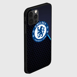 Чехол для iPhone 12 Pro Max Chelsea carbon sport, цвет: 3D-черный — фото 2