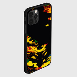 Чехол для iPhone 12 Pro Max Черная абстрактная дыра, цвет: 3D-черный — фото 2