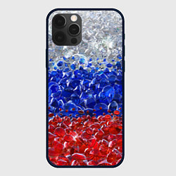 Чехол для iPhone 12 Pro Max Российские драгоценные камни, цвет: 3D-черный