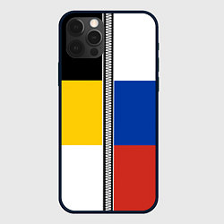 Чехол для iPhone 12 Pro Max Россия - патриот, цвет: 3D-черный