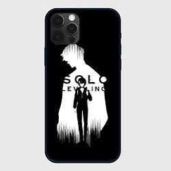 Чехол для iPhone 12 Pro Max Solo Leveling Sung Jin Woo LevelUp, цвет: 3D-черный