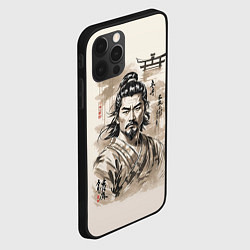 Чехол для iPhone 12 Pro Max Vintage samurai, цвет: 3D-черный — фото 2