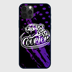 Чехол для iPhone 12 Pro Max Курьер, цвет: 3D-черный