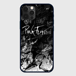 Чехол для iPhone 12 Pro Max Pink Floyd black graphite, цвет: 3D-черный