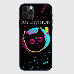 Чехол для iPhone 12 Pro Max Joy Division - rock star cat, цвет: 3D-черный