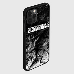 Чехол для iPhone 12 Pro Max Scorpions black graphite, цвет: 3D-черный — фото 2