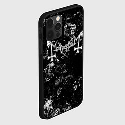 Чехол для iPhone 12 Pro Max Mayhem black ice, цвет: 3D-черный — фото 2