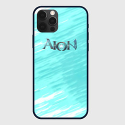 Чехол для iPhone 12 Pro Max Aion текстура рпг, цвет: 3D-черный