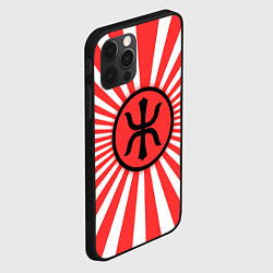 Чехол для iPhone 12 Pro Max Red Alert: Империя Восходящего Солнца, цвет: 3D-черный — фото 2