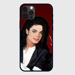 Чехол для iPhone 12 Pro Max Michael Jackson с пантерой и автографом, цвет: 3D-черный