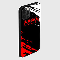 Чехол для iPhone 12 Pro Max Comix zone краски sega, цвет: 3D-черный — фото 2