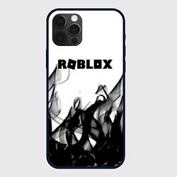 Чехол для iPhone 12 Pro Max Roblox flame текстура, цвет: 3D-черный