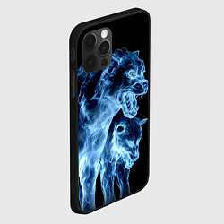 Чехол для iPhone 12 Pro Max Волки призраки, цвет: 3D-черный — фото 2