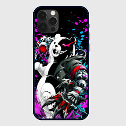Чехол для iPhone 12 Pro Max Монокума фан-арт, цвет: 3D-черный