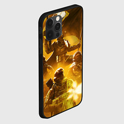 Чехол для iPhone 12 Pro Max Helldivers 2: Hell Troopers, цвет: 3D-черный — фото 2