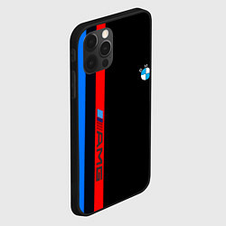Чехол для iPhone 12 Pro Max BMW amg sport, цвет: 3D-черный — фото 2