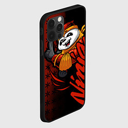 Чехол для iPhone 12 Pro Max Панда синоби, цвет: 3D-черный — фото 2