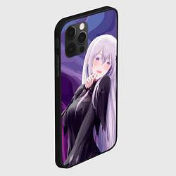 Чехол для iPhone 12 Pro Max Ехидна из Ре зеро, цвет: 3D-черный — фото 2