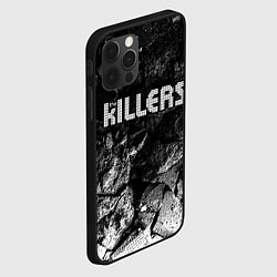 Чехол для iPhone 12 Pro Max The Killers black graphite, цвет: 3D-черный — фото 2