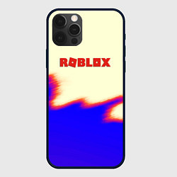 Чехол для iPhone 12 Pro Max Roblox краски текстура game, цвет: 3D-черный