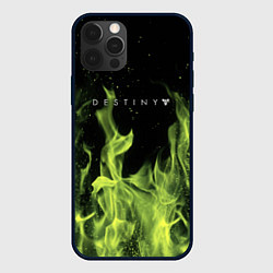 Чехол для iPhone 12 Pro Max Destity огненный стиль, цвет: 3D-черный
