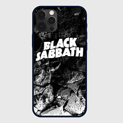 Чехол iPhone 12 Pro Max Black Sabbath black graphite