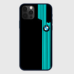 Чехол для iPhone 12 Pro Max BMW sport line geometry, цвет: 3D-черный