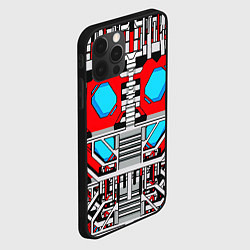 Чехол для iPhone 12 Pro Max Броня оптимуса прайма трансформеры, цвет: 3D-черный — фото 2