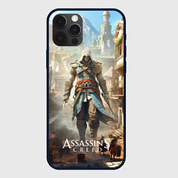 Чехол для iPhone 12 Pro Max Assassins creed старый город, цвет: 3D-черный